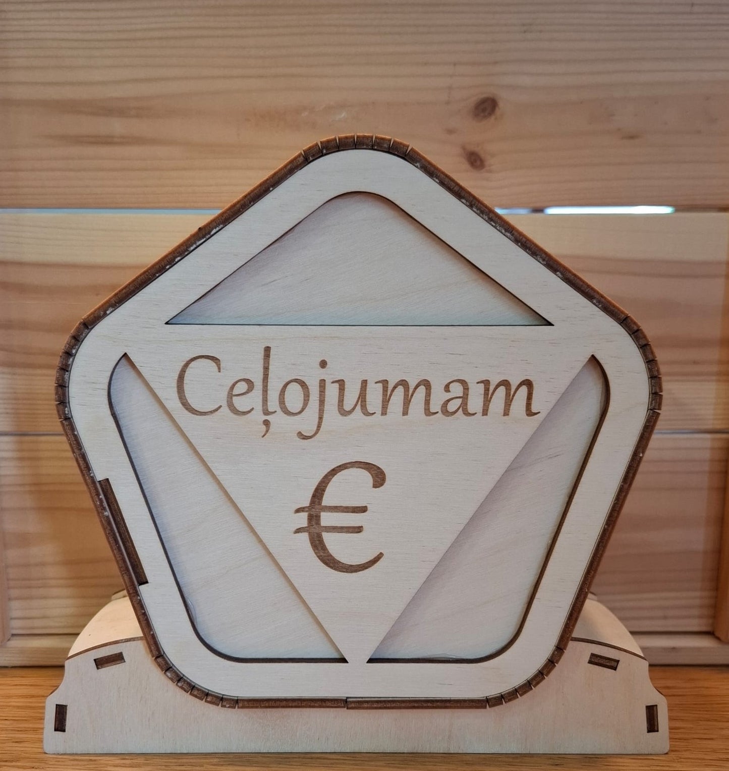 Koka krājkase "Ceļojumam"