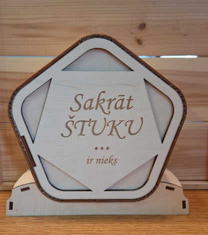 Krājkasīte "Sakrāt štuku"