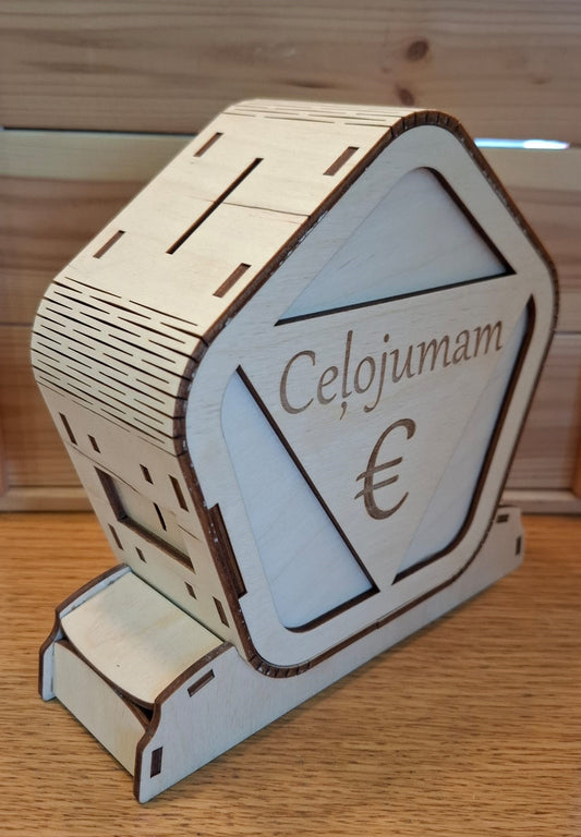Koka krājkase "Ceļojumam"