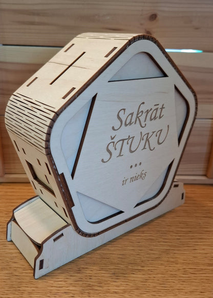 Krājkasīte "Sakrāt štuku"